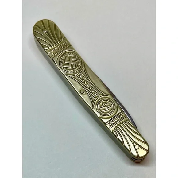 Gold Pocket Knife